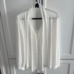 J Crew Elegant White Women's Blouse